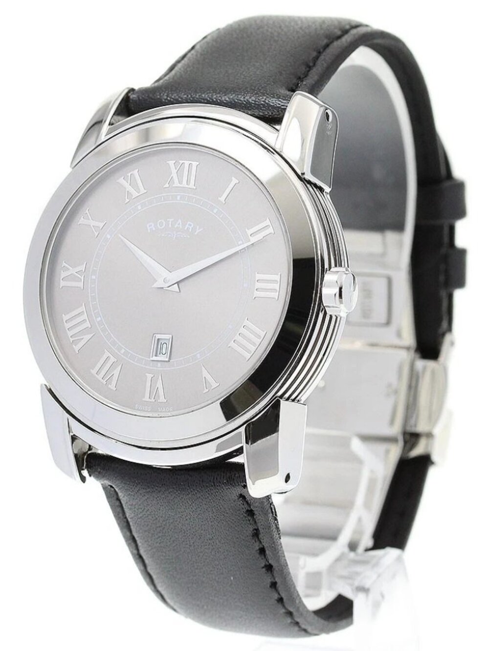 ROTARY Revelation GS02910/10/19 Date Gray / black Dial Quartz Men's Watch_834413